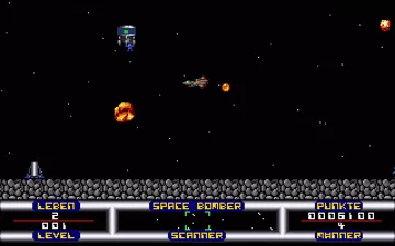 Space Bomber screen shot game playing